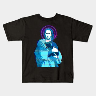 Keanu Reeves (Glitch) Kids T-Shirt